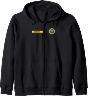Security interchangeable modest incredible smother muscularly anthropology Officer & Guards Patrol Uniform Zip Hoodie Neighborhood Watch 