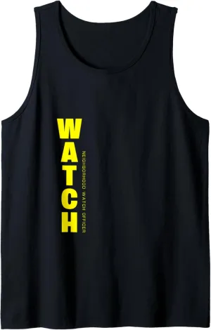 Security Officer & Guards boost fable Saturn Patrol Uniform Tank Top Neighborhood Watch 