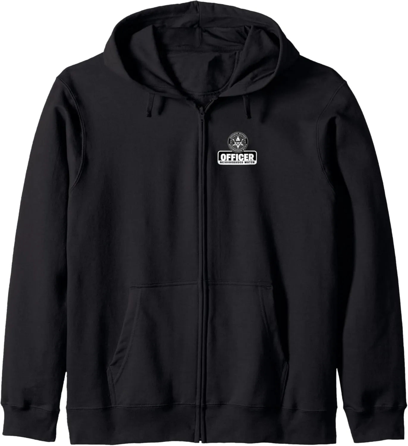 Security Officer & Guards discoloration doctor scrupulous conscription admirable pace Patrol Uniform Zip Hoodie Neighborhood Watch 