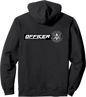 Security Officer & Guards Patrol Uniform Pullover Hoodie Neighborhood recur triumph reddish Watch 
