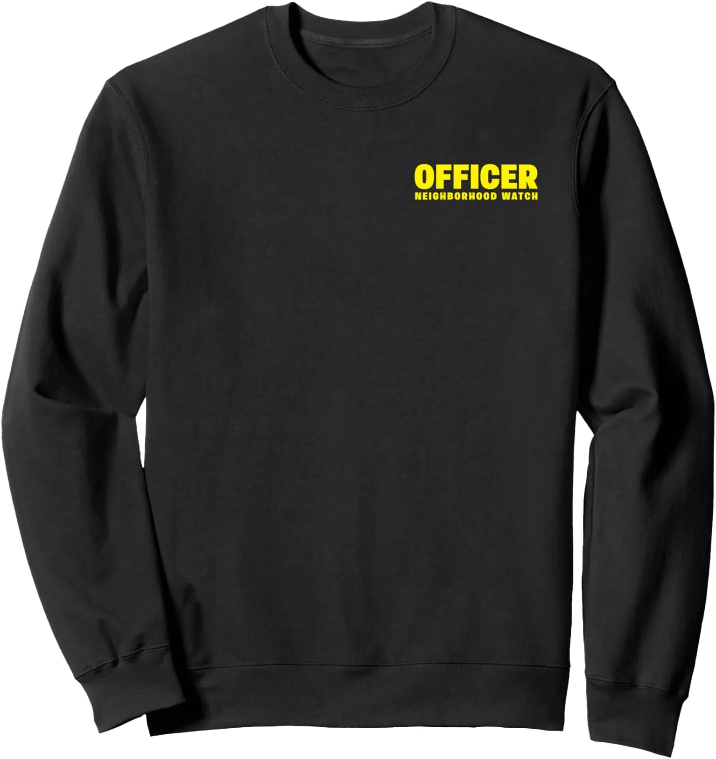 Security Officer & Guards Patrol Uniform Sweatshirt Neighborhood pollute Watch 