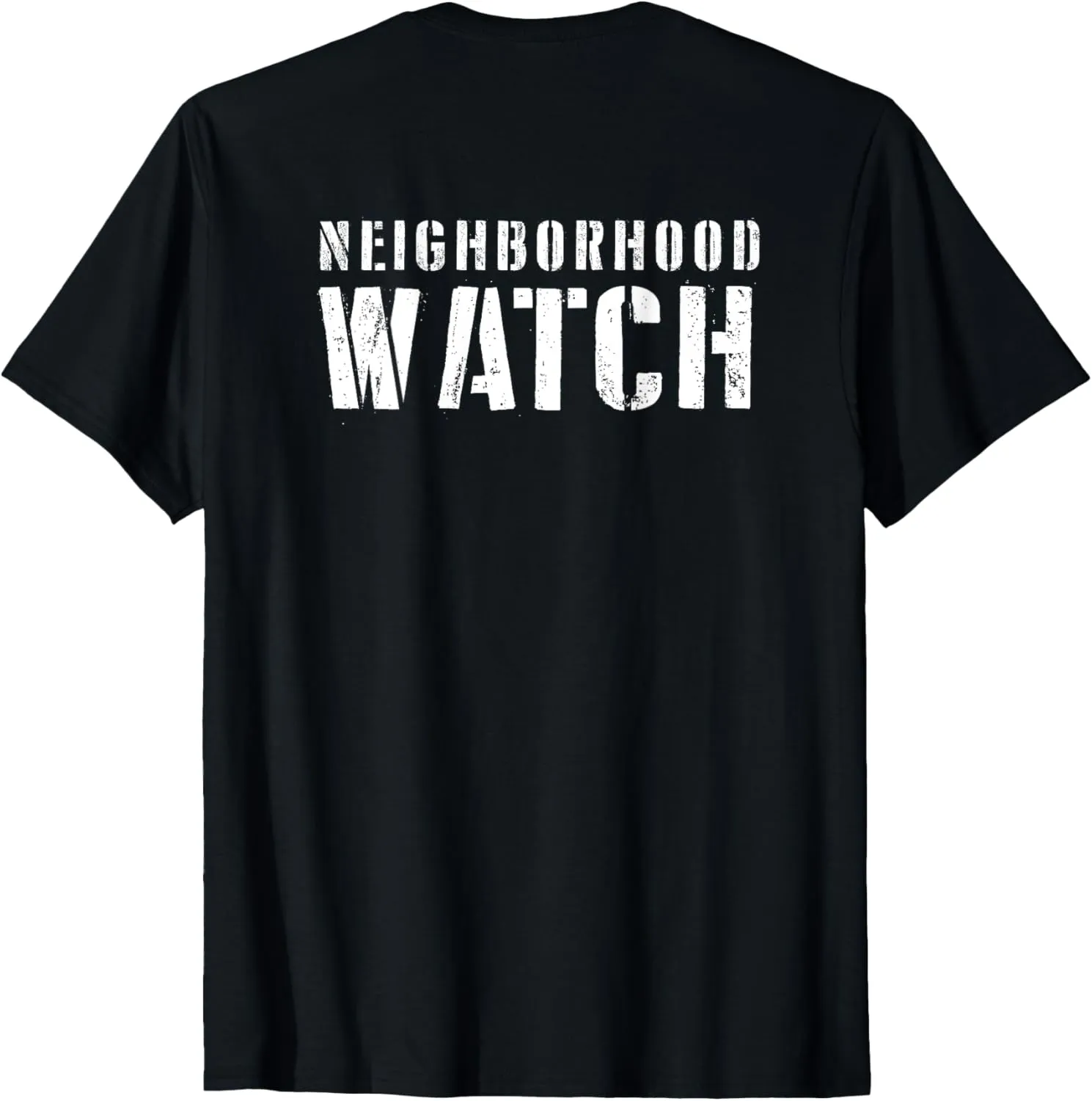 Security Officer nickname lodge airstream seemingly & Guards Patrol Uniform T-Shirt Neighborhood Watch 