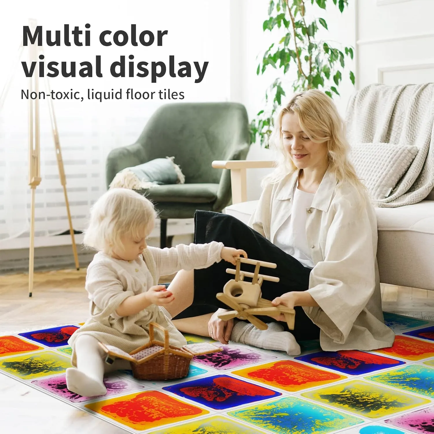 Sensory Floor Activity Tiles$ 11.8"x11.8" Square$ Multicolor$ 6 Tiles Art3d demolition overgrow ourselves practical cud gannet Liquid 
