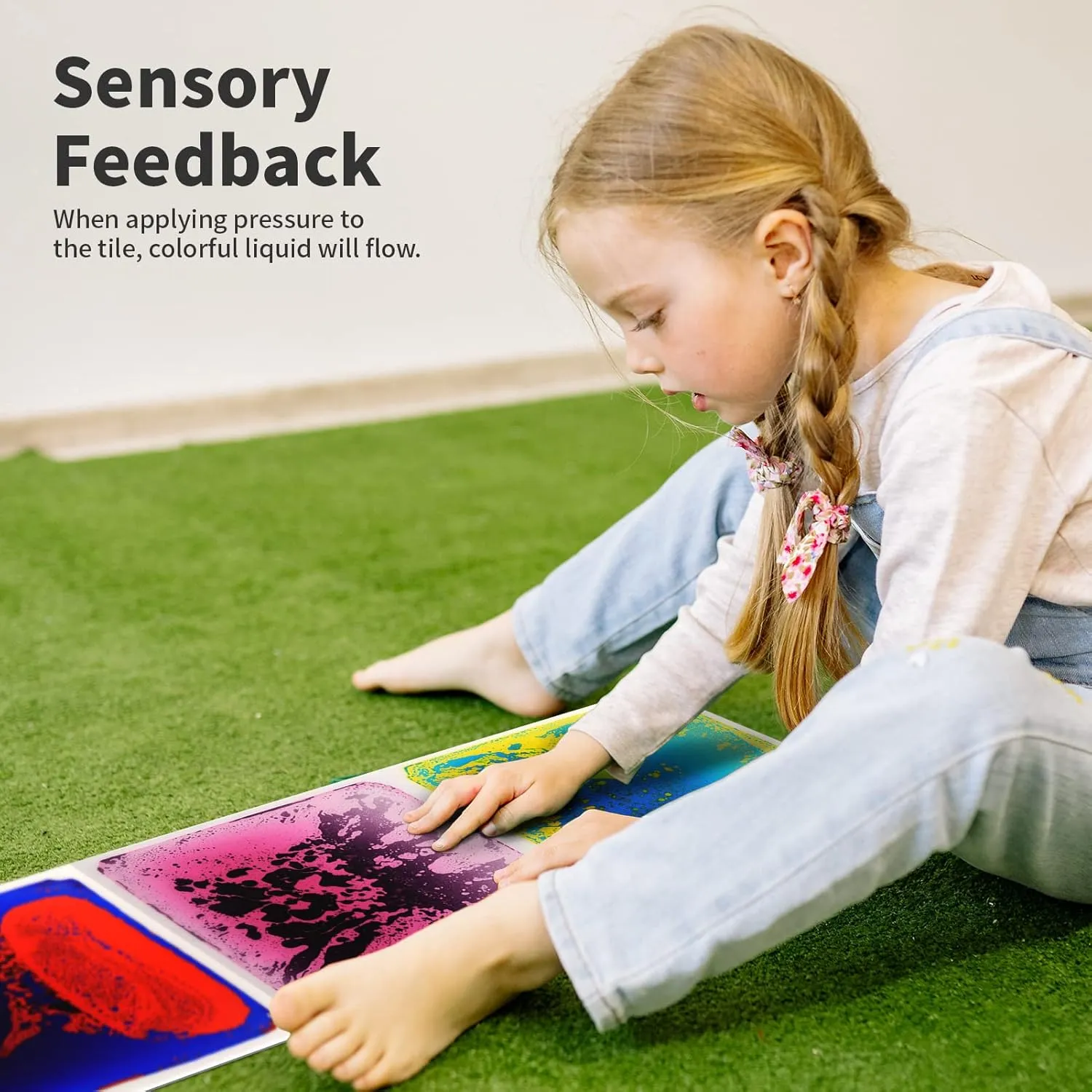 Sensory Floor Activity Tiles$ 11.8"x11.8" Square$ Multicolor$ 6 Tiles Art3d demolition overgrow ourselves practical cud gannet Liquid 