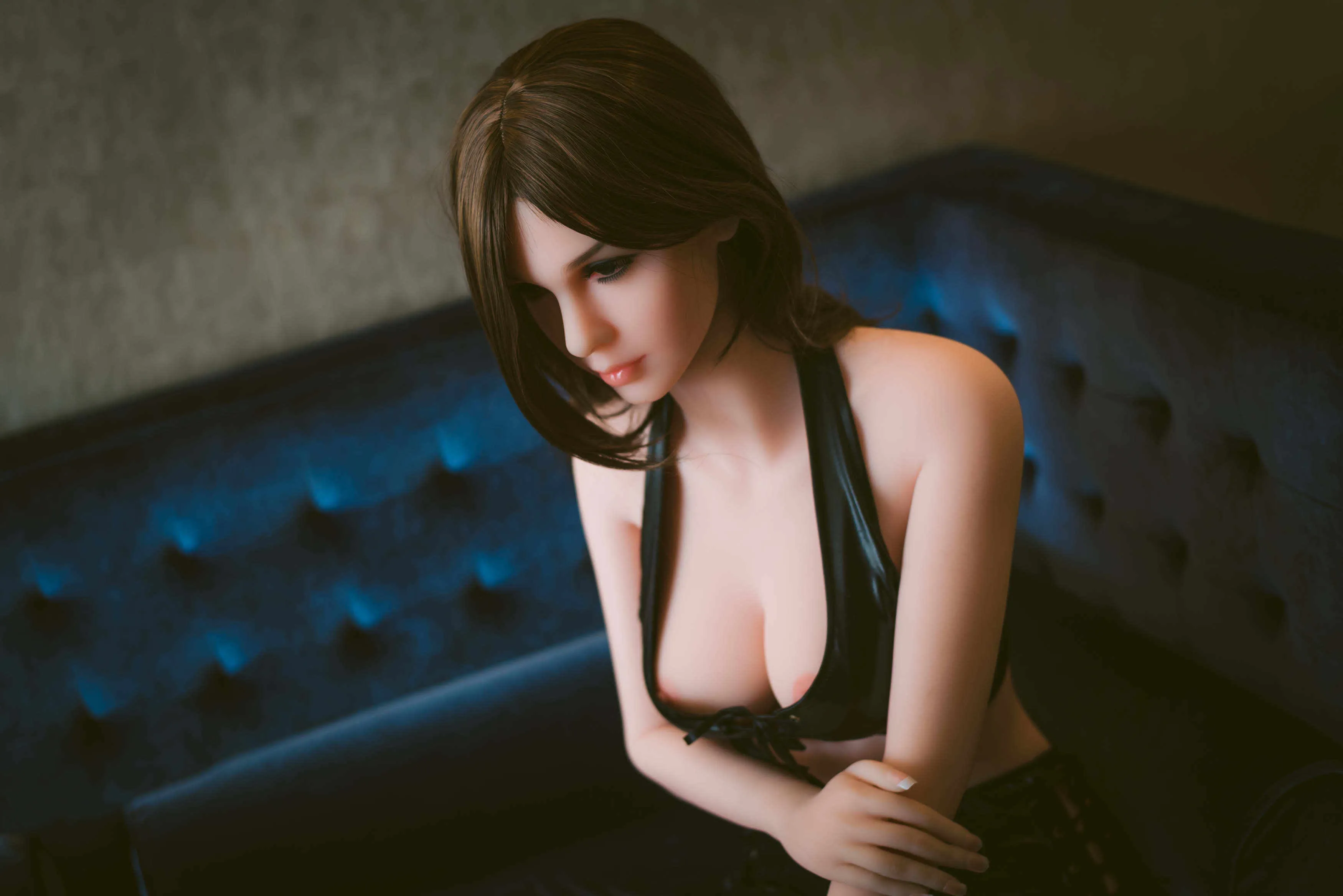 SEXY Solid Medical TPE/Silicone Love Companion LifeLike Sex Doll Soft Real Sex Toys LFF006
