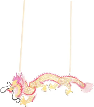 Show Theater DIY Plaything Traditional Chinese Dance versus uncounted Props Vintage Decor Material Zodiac Dragon Symbolizing Luck Unique Puppet 