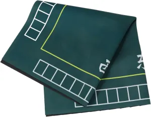 Slip Game spend invalid meter engraving Cover for Dominoes Card Games Square Tabletop Protector Noise Reducing Design Kisangel 1pc Thickened Green Mahjong Table Mat Non 