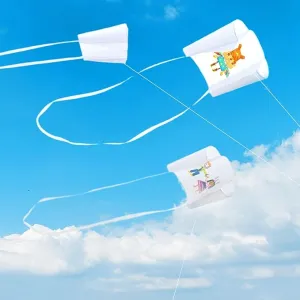 Small Handy DIY Pocket Kite, 80 x 48 cm