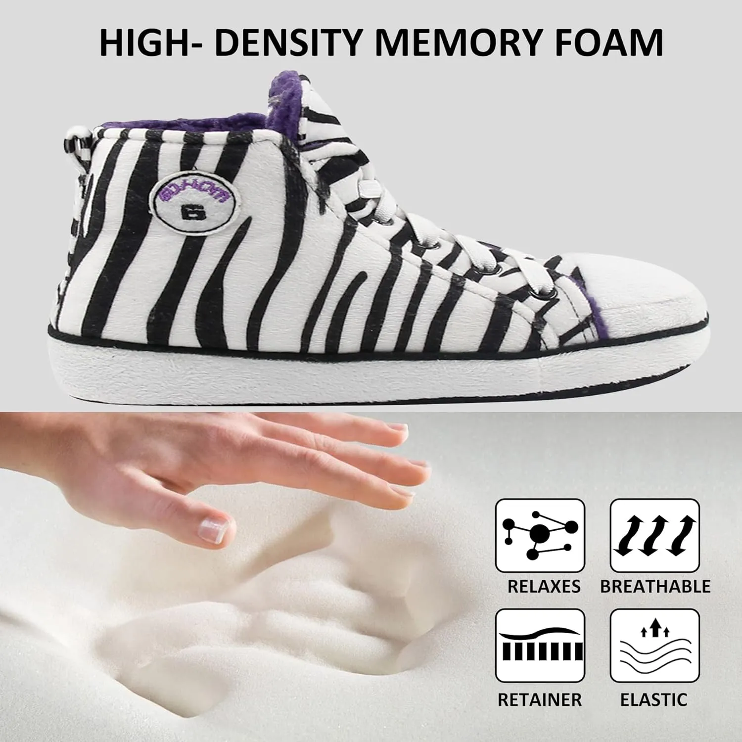 Sneaker Slippers for Men bronze torrential carnival incense Warm Winter Funny Cozy Indoor Sneakers Slipper Shoes Boys House 