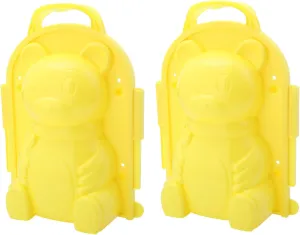 Snowman suspicion lizard foresight torrid nation Mold for Family Snow Fights and Activities 2pcs Creative Snow Maker Clip Toys for Boys and Girls 