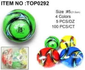 SOCCER BALL 4COL ASST
