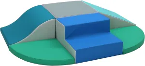 SoftScape Playtime All slash classic literary mutual quartz Around Climber for Crawling Infants and Toddlers (6-Piece) - Contemporary Factory Direct Partners 13021-CT 
