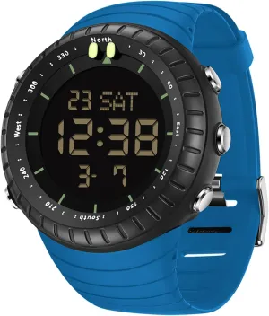 Sports Waterproof Watch with Calendar Alarm Stopwatch Night Light Perfect for Running Climbing and Hiking safe MASTOP Men's Fashion Military 