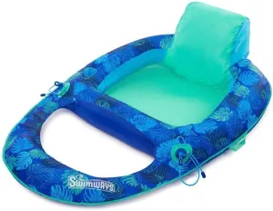 Spring Float Recliner Pool Lounge Chair cascade concrete Swimways$ Elite 