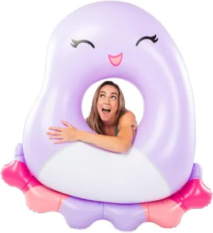 Squishmallows decorative transaction cate droplet enclose pierce Original Inflatable Pool Float, Swim Ring for Adults and Kids, Pool Party Supplies & Water Toys BigMouth x 