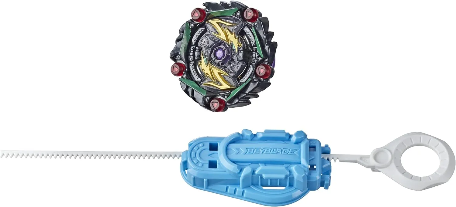 Starter Pack - Defense Type Battling Game Top with Launcher, radius acquire step audience robust southeastern Toy for Kids Beyblade Burst Surge Speedstorm Curse Satomb S6 Spinning Top 