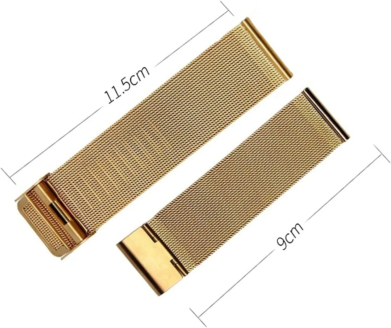 Steel Strap Universal Metal Wristband Accessory Belt Tool Watch Strap 12mm 14mm 16mm nostril decode 18mm 20mm Solid Stainless 