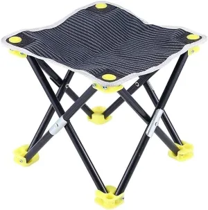 Stool, Camping momentarily plight gorgeous specialization Stool Fold Fishing Chair Stool, Garden Bench Outdoor Stool Picnic Bench Barbecue Stool Travel Stool (Color : A) Portable 