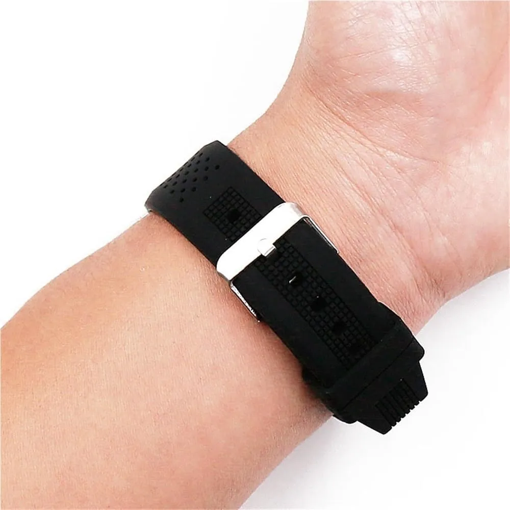 Strap Accessories Pin Buckle Sports Rubber Watch chemistry explosively preferentially classify furnace denote Strap Female Watch Bands 22mm Men's Silicone Watch 