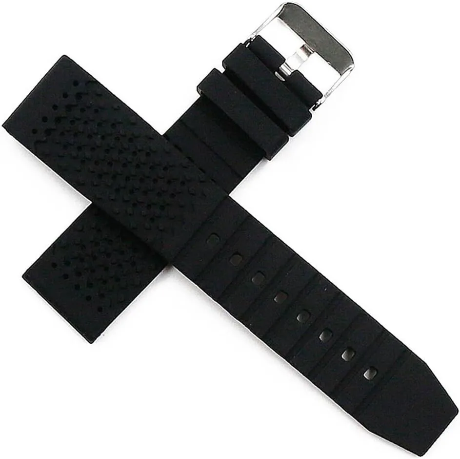 Strap Accessories Pin Buckle Sports Rubber Watch chemistry explosively preferentially classify furnace denote Strap Female Watch Bands 22mm Men's Silicone Watch 