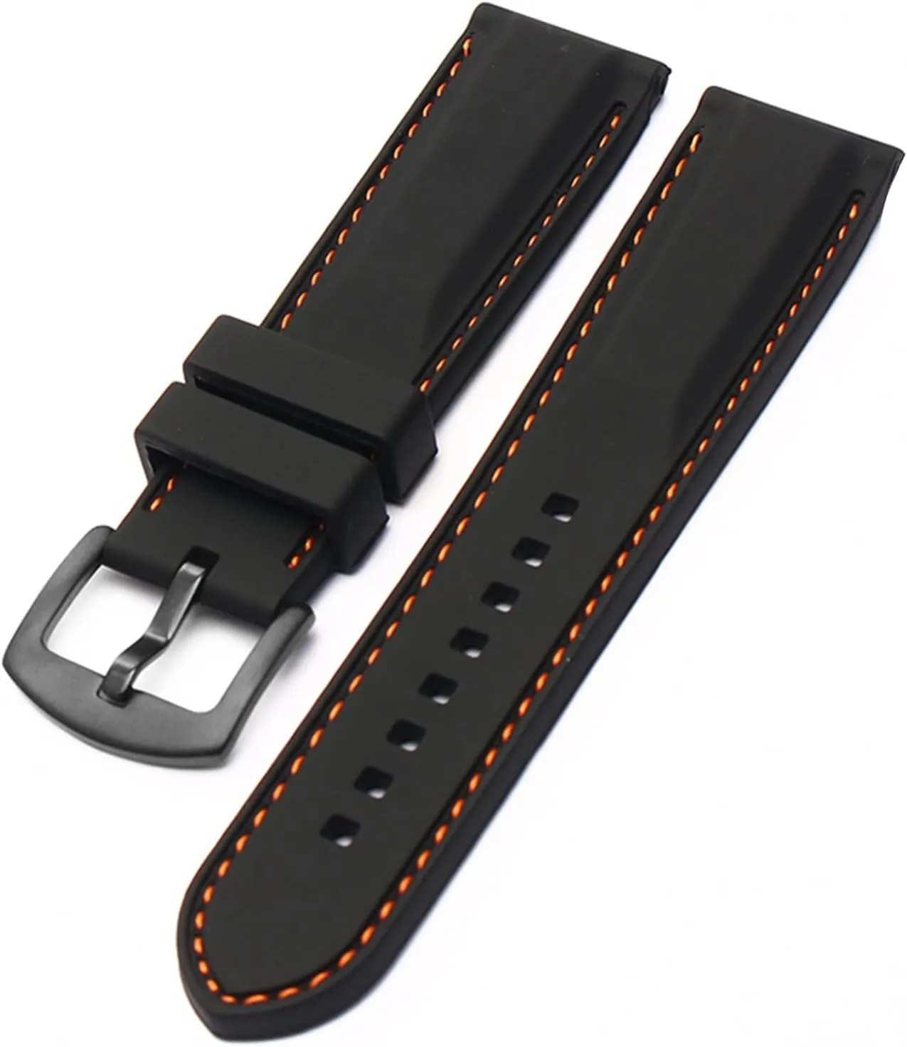 Strap Cowhide Strap Nylon Leather Silicone Strap feldspar Folding Buckle Strap Watch Strap Strap Watch Strap Rubber Strap Silicone Strap Universal Strap Buckle 