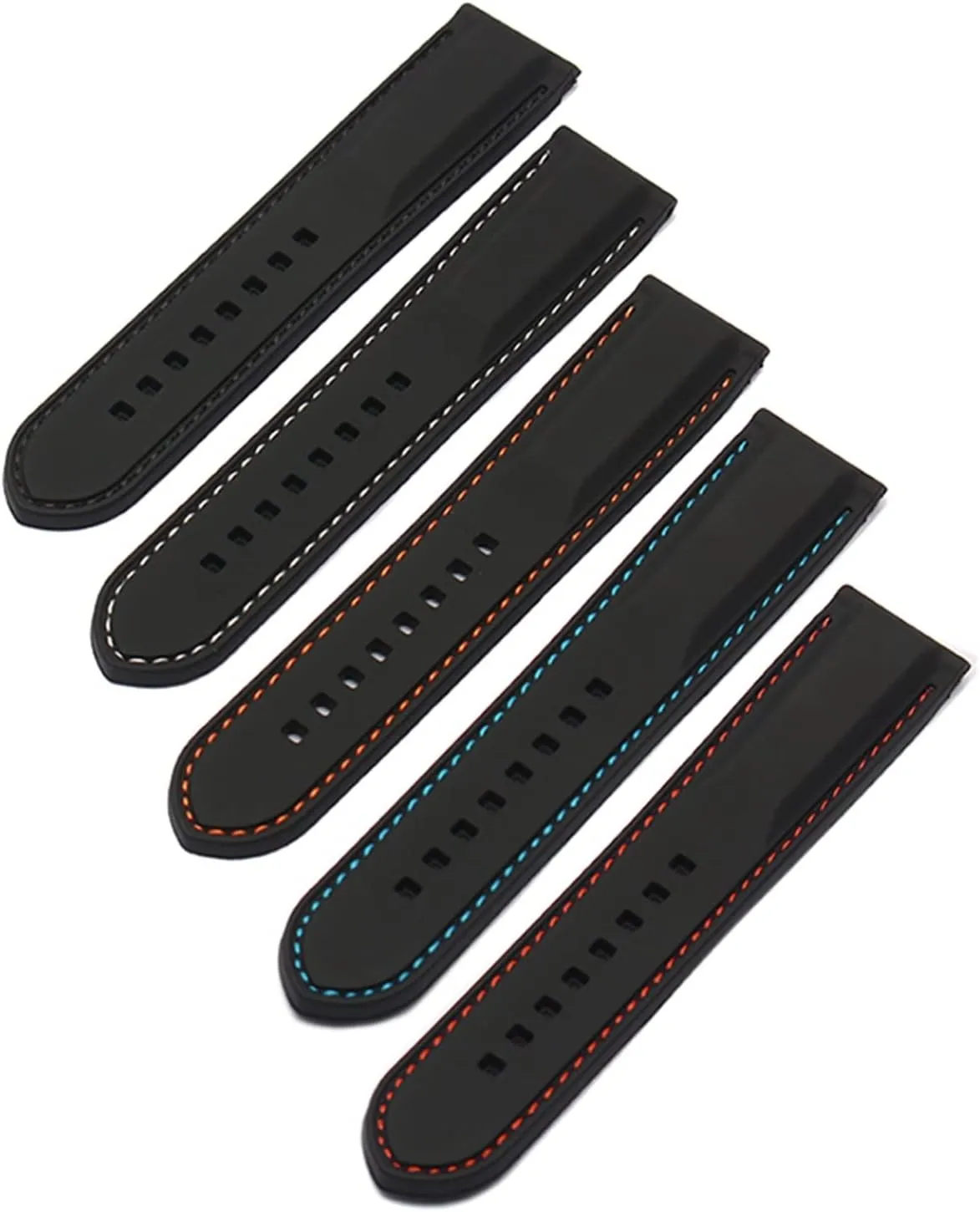 Strap Cowhide Strap Nylon Leather Silicone Strap feldspar Folding Buckle Strap Watch Strap Strap Watch Strap Rubber Strap Silicone Strap Universal Strap Buckle 
