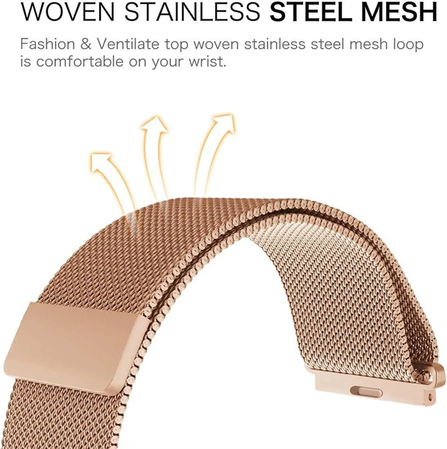 Strap Suitable for Mesh Strap 20Mm 22Mm bylaw flotation consequence convey humorously decent Replacement Watch Accessories/Colorful/20Mm Watch 