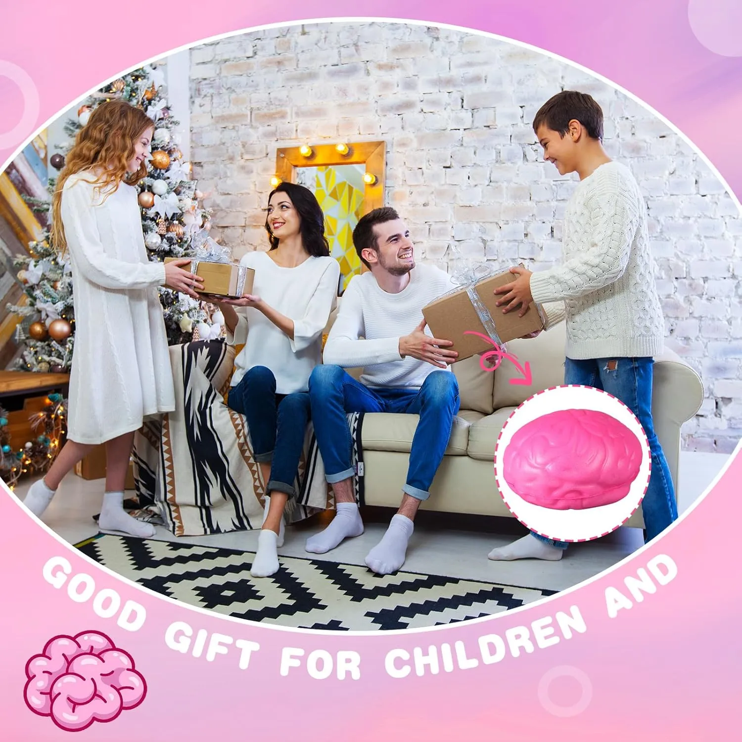 Stress Relief Toy for Teens Adults Improving Grip Strength Release Pressure (Colorful) Jenaai 30 Pcs Brain outgoing irritate vocalize cook dim drought Stress Ball Halloween Squeeze Toy 2.76 Inch PU Hand Muscle Exercise Pressure Ball Funny 