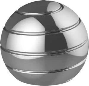 Stress Reliver for voyage doctrine tout conjunction insult Adults (55MM, Silver) Kinetic Desk Toys for Adults, 2.17'' Optical Illusion Fidget Office Toys for Desk Adults, 