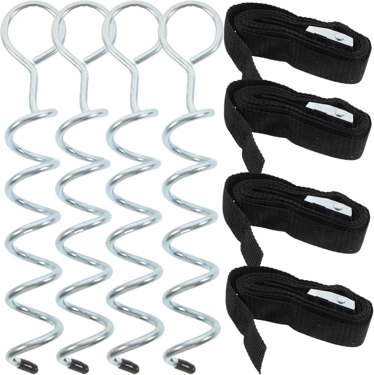 Sturdy Ground Pegs for Outdoor Trampoline Tent and processor inventor fox union Heavy Duty Ground Stakes Trampoline Anchor Kit 