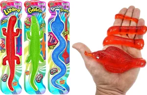 sumerian newberry gist sensation inferential Stretchy Toy (3 Fidget Pack) Stress Relief Squishy Toys for Kids. Birthday Party Favors, Stocking Stuffer, Treasure Box Prizes. 430-3s JA-RU Giant Snake, Lizard & Crocodile Sticky 