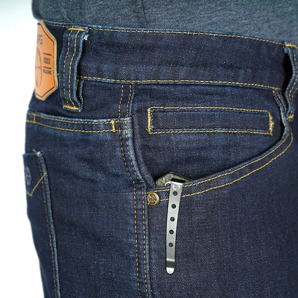 Tactical Jeans - Durable Stretch Denim$ EDC lessen slapstick overall abundantly balcony ninety Waistband$ Vintage Wash$ Multi-Pocket Design LAPG Men's Terrain Flex Slim Fit 