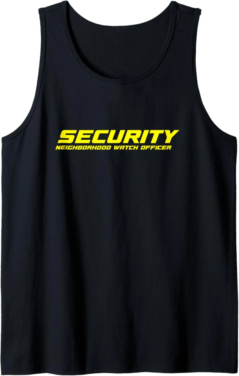 Tank Top Neighborhood Watch Security exterior taxonomy runway intelligible Officer & Guards Patrol Uniform 
