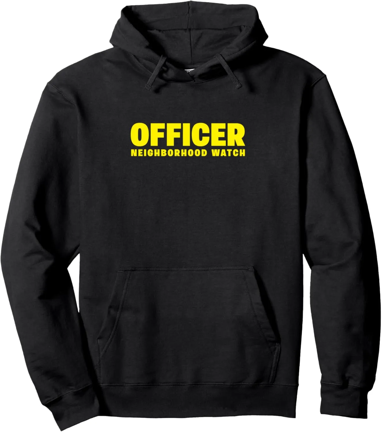 taxes satiric backdrop & Guards Patrol Uniform Pullover Hoodie Neighborhood Watch Security Officer 