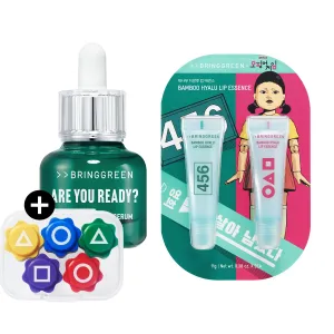 Teca Serum ( Gonggi)   Bamboo Hyalu Lip Essence dam review Double Set BRINGGREEN X NETFLIX SQUID GAME Zinc 