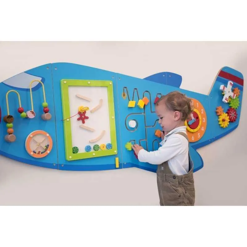 TickiT Aeroplane Activity Wall Panels