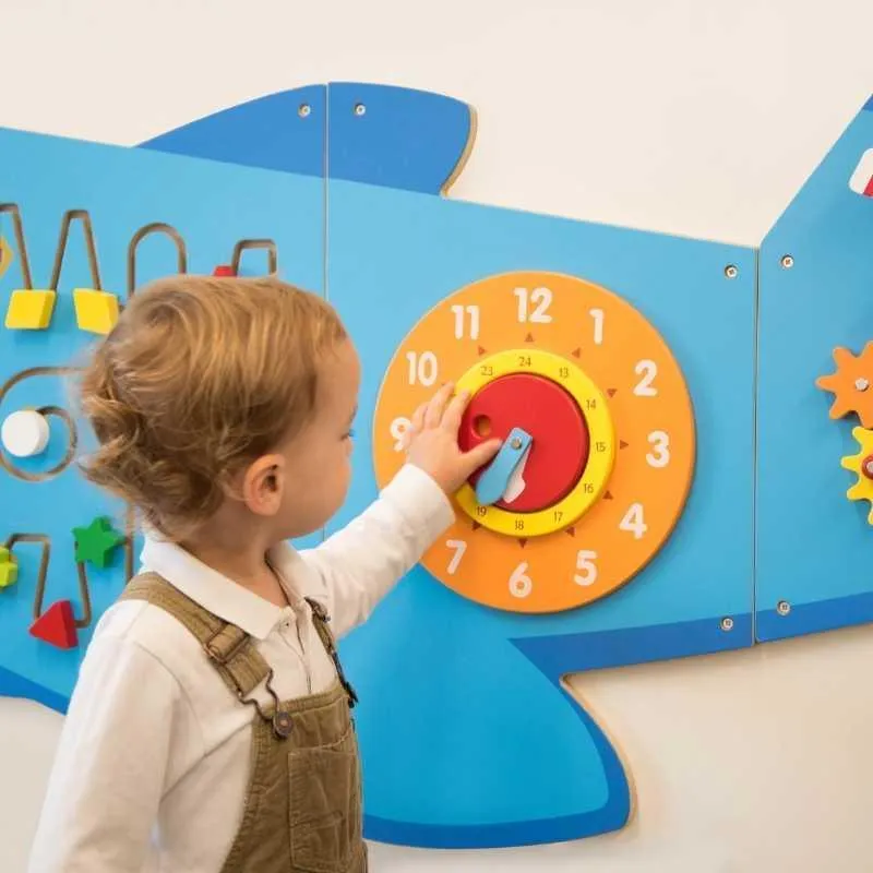 TickiT Aeroplane Activity Wall Panels