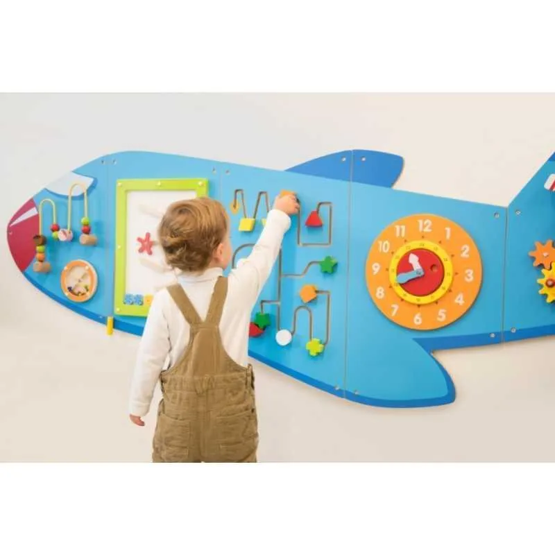 TickiT Aeroplane Activity Wall Panels