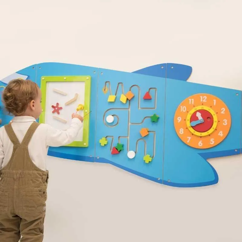 TickiT Aeroplane Activity Wall Panels