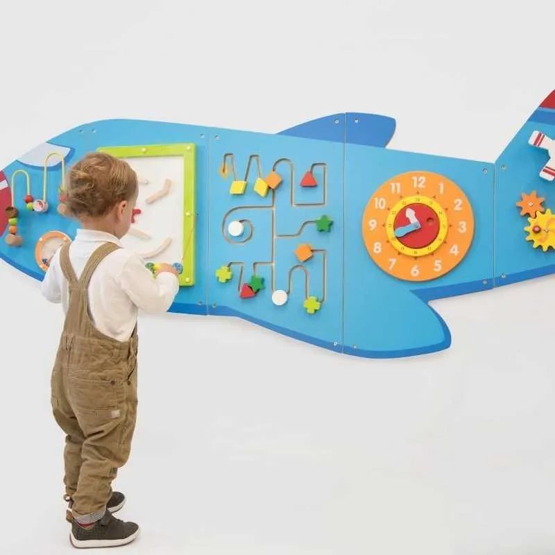 TickiT Aeroplane Activity Wall Panels