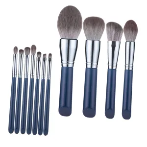 Tools Easy stimulation to Clean Cosmetic Application Kit for Daily Makeup Needs 11pcs Handle Makeup Brushes for Beginners Soft Eyeshadow and Foundation 