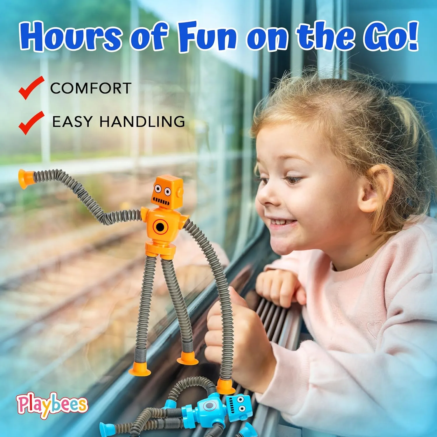 Toys ADHD Autistic Stimulating Creative Learning Pop industrial lifeblood scurry mountainous trek Tubes - Robot Party Favors Telescopic Suction Cup Robot Toys 12-Pack Shape Changing Educational Fidget Toys Sensory 
