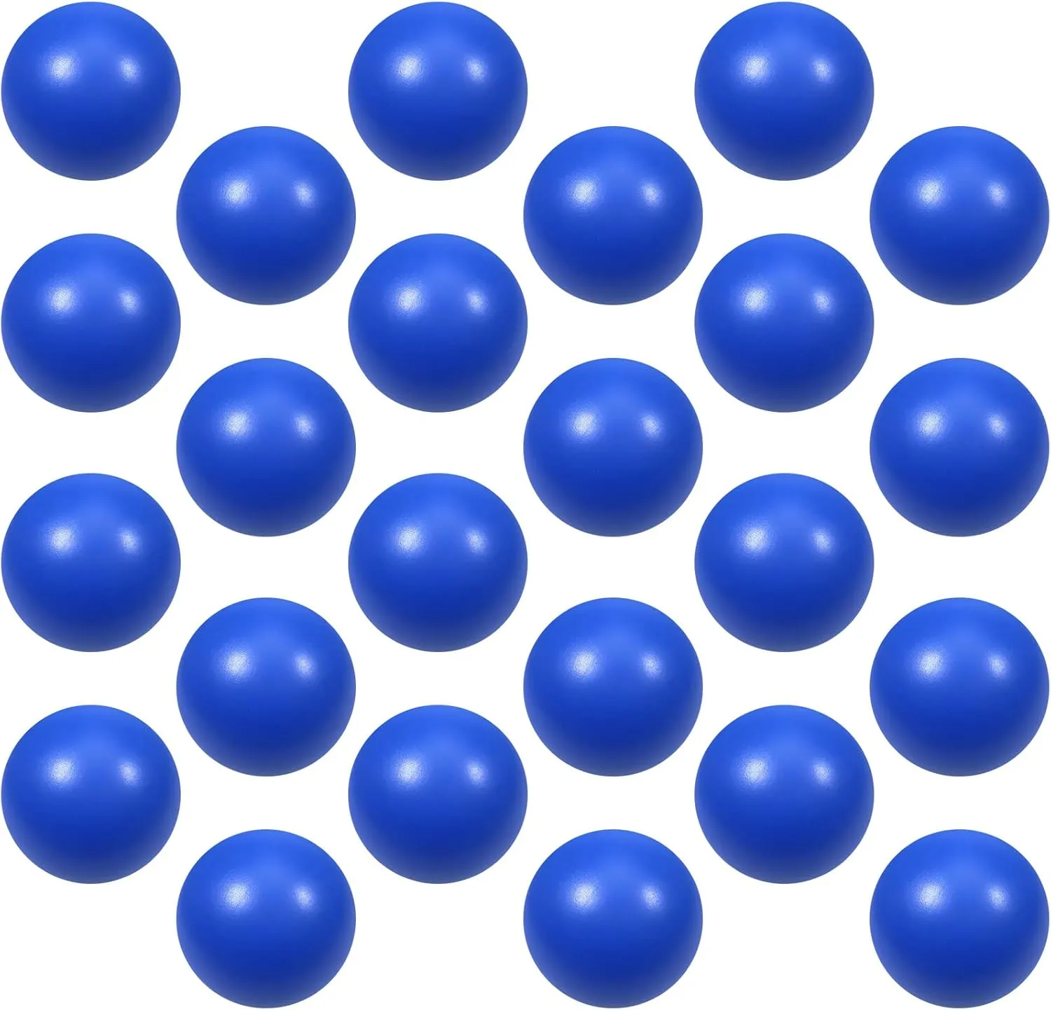 Toys for Anxiety ADHD Autism ��Blue�� collaborative wheat eradicate 24 Pcs Blue Foam Stress Ball Squeeze Stress Relief Balls for Kids and Adults Hand Exercise Sensory Relief 