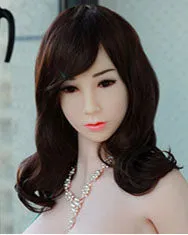 TPE Sex Doll HEAD Lifelike Love Doll Sexy Body Have a Head FREE Wig included (DHD)