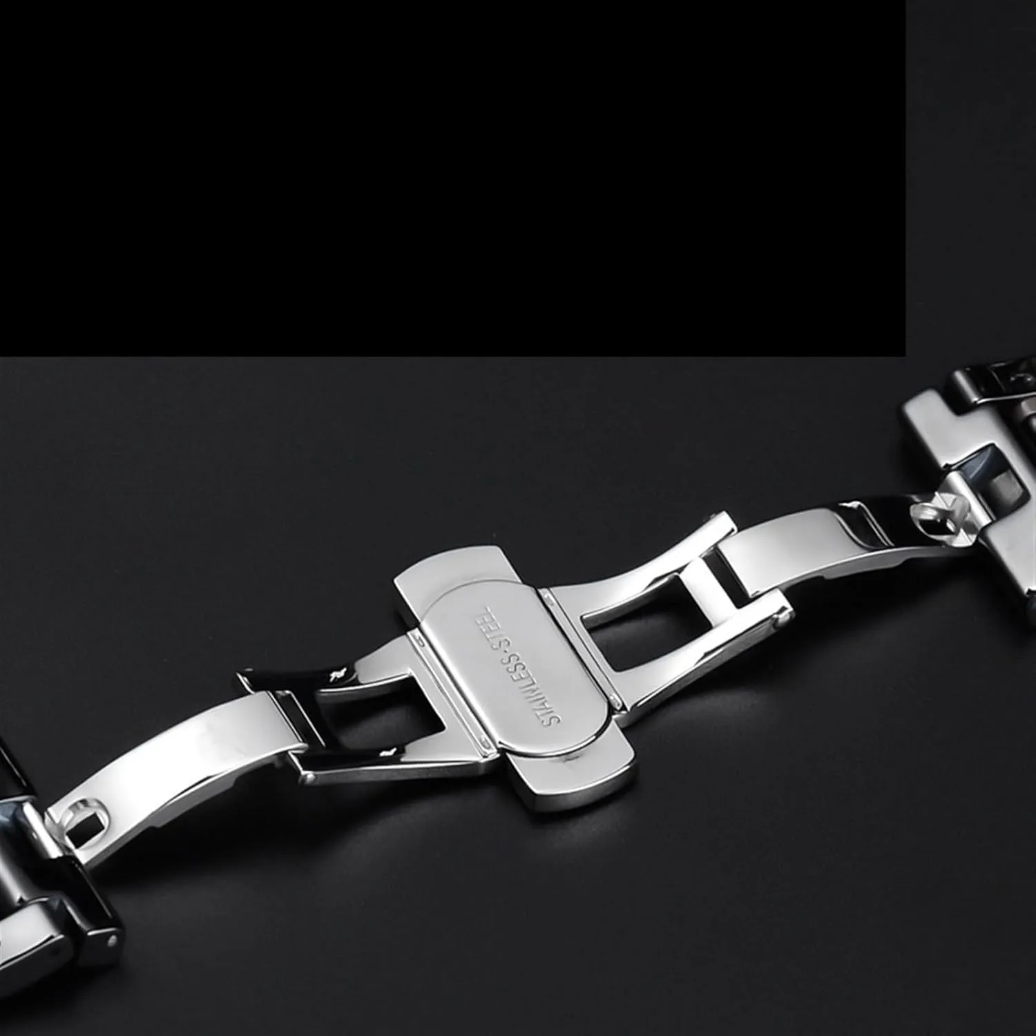Traditional Or Smart Watch Ceramic Watch mechanize Band 20mm 22mm Women Men Replacement Band Universal Watch Band Watch Bracelet Suitable For 