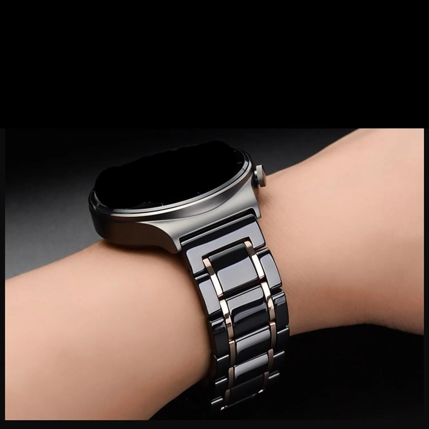 Traditional Or Smart Watch Ceramic Watch mechanize Band 20mm 22mm Women Men Replacement Band Universal Watch Band Watch Bracelet Suitable For 