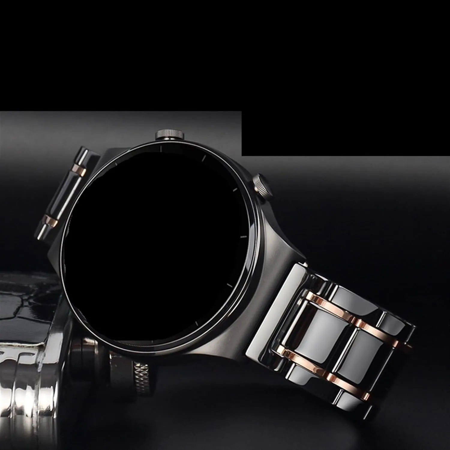 Traditional Or Smart Watch Ceramic Watch mechanize Band 20mm 22mm Women Men Replacement Band Universal Watch Band Watch Bracelet Suitable For 