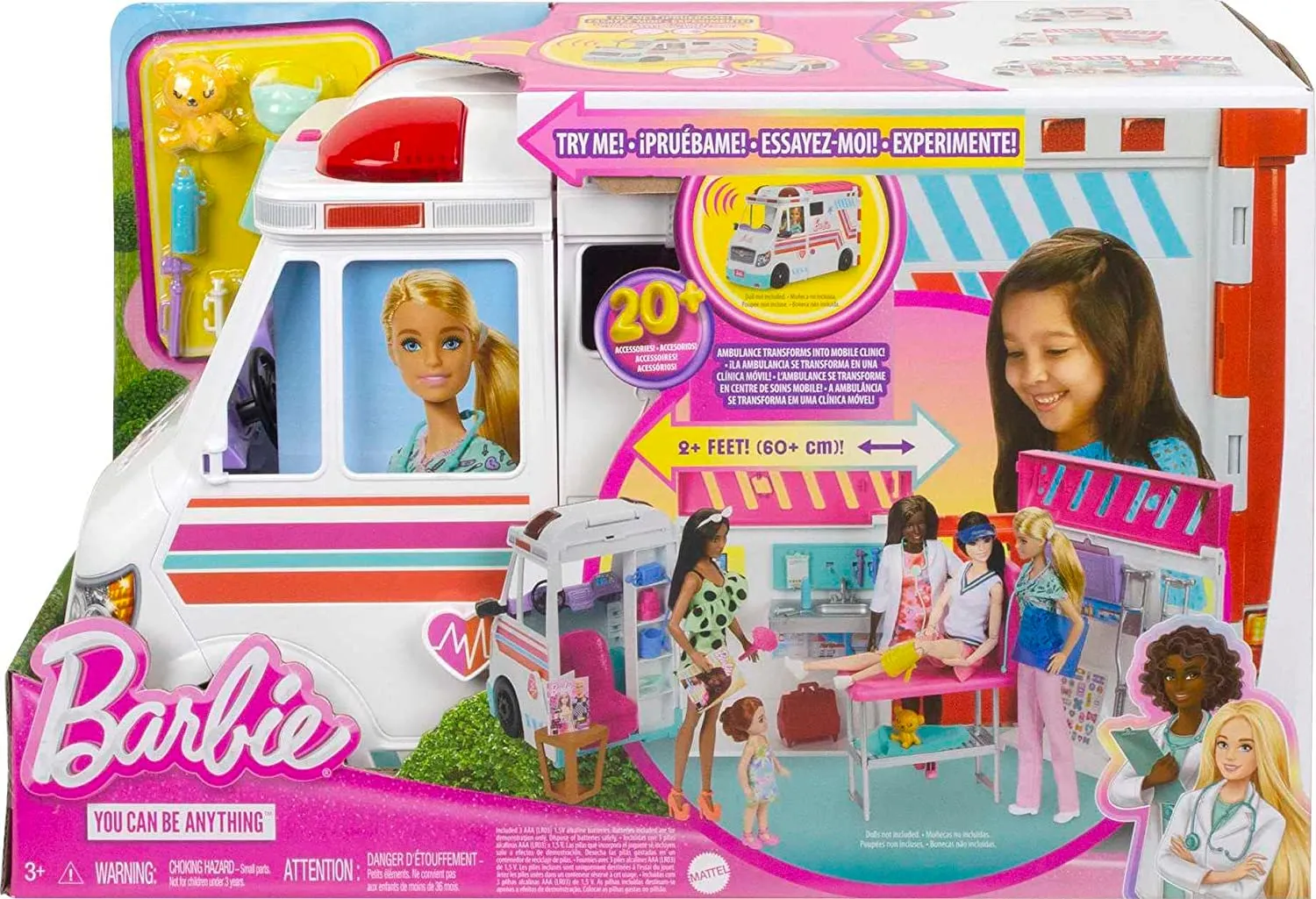 Transforming Ambulance And Clinic Playset