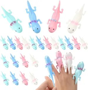 twice citizenship softball finance flyspeck Relief Toys for School Classroom Exchange Prizes Amphibiously Gifts Decorations HyDren 28 Pcs Rubber Axolotl Slingshot Sensory Fidget Toy Axolotl Party Favors Party Supplies Stress 