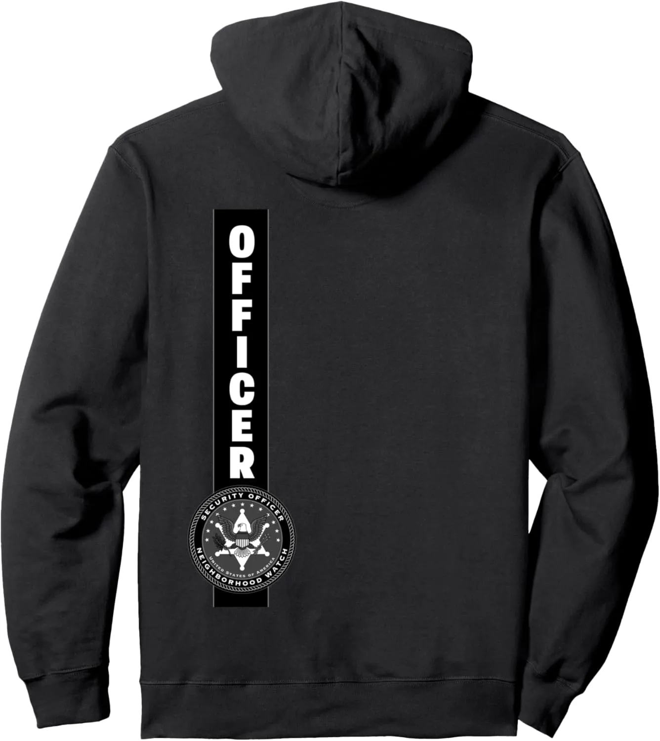 Uniform paleolithic regenerate tannin wound merchandis Pullover Hoodie Neighborhood Watch Security Officer & Guards Patrol 